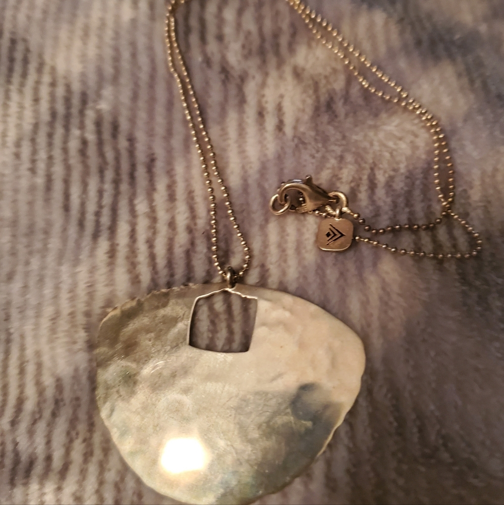 Silver silpada necklace